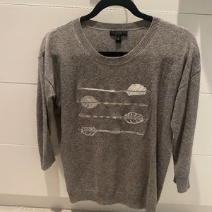 Sweater with embroidery